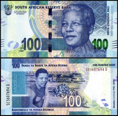 South Africa 100 Rand Banknote, 2018, P-146, UNC, Mandela Centenary