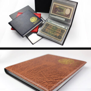 Graded Banknotes Collection Album Certificated Banknote Book Brand New Size F