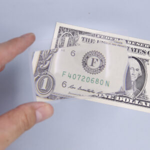 100 Pcs PVC Fresnel Lens Credit Card Magnifier with Ruler Reading Magnifying Glass